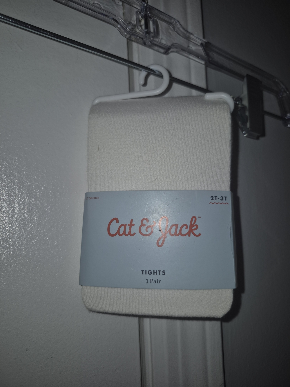 NWT Cat & Jack White Tights for Toddlers - 2T-3T